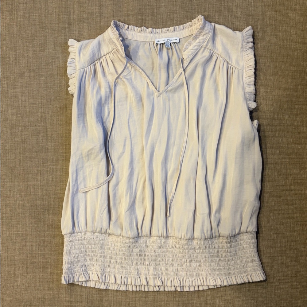Women's Cream Blouse